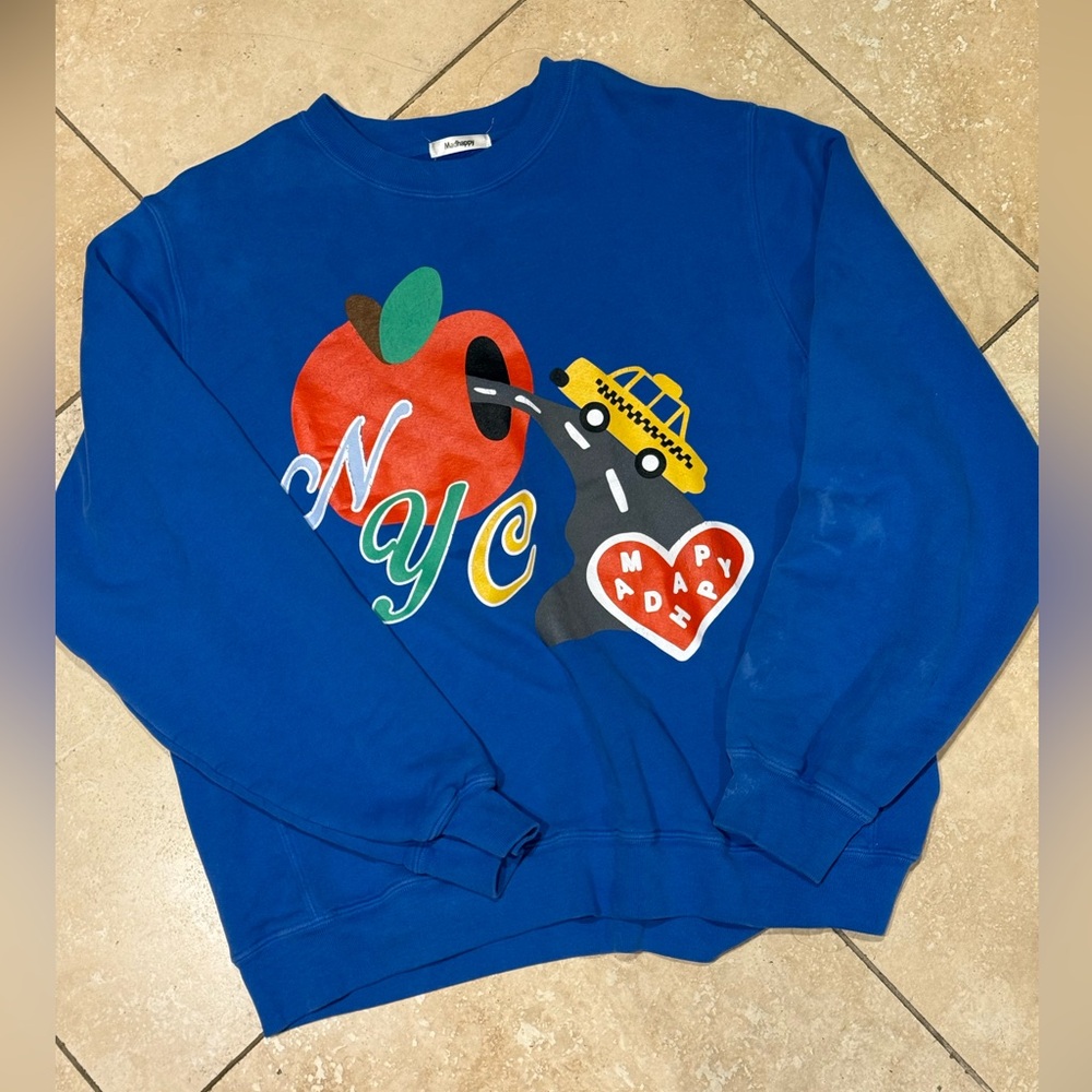 MADHAPPY X NYC CREWNECK *RARE*